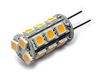 LED Lamp 12V, 3W, GY6.35, Warmwit, rond, dimbaar