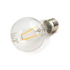 LED Lamp 230V, bol, 4W, Filament, Warmwit, E27, helder, dimbaar
