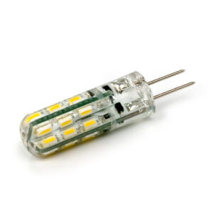 LED Lamp 12V, 1W, G4, Warmwit, rond, smal
