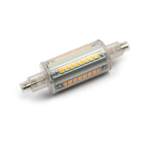 LED lamp 230V, 6W, R7S, Warmwit