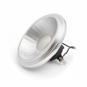 LED Lamp 12V, 12W, AR111, G53, Wit-warmwit