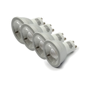 LED Lamp 230V, 3W, Warmwit, GU10, dimbaar, CRI 90, 4x