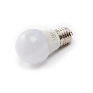 LED Lamp 230V, bol mat, 3W, Warmwit, E27, dimbaar