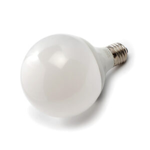 LED Lamp 230V, bol mat, 12W, Warmwit, E27, dimbaar