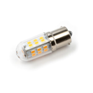 LED Lamp 12V, 2W, BA15D, Warmwit, helder, dimbaar