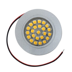 LED Downlighter 12V, 1,3W, Warmwit, MatChroom, met dimmer