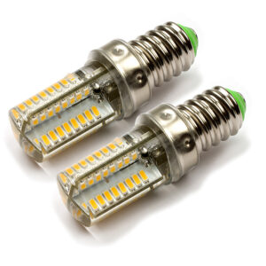 LED Lamp 230V, 2W, Warmwit, E14, 2x