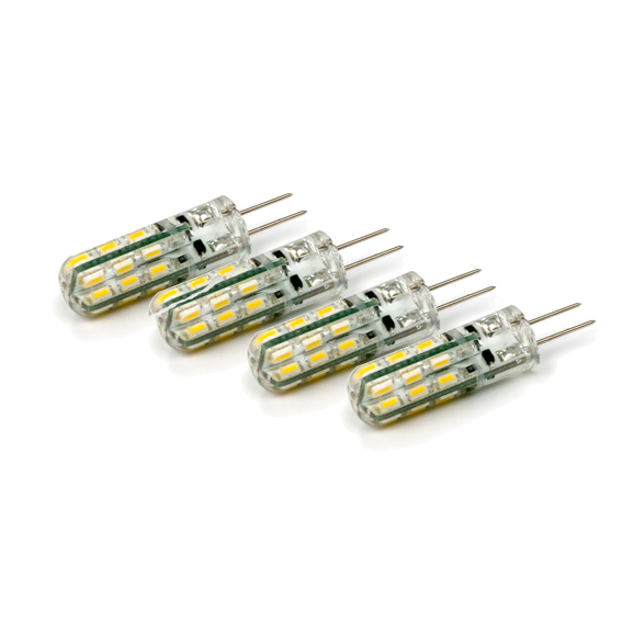 LED lamp 1 Watt, Warmwit, G4, 12 Volt